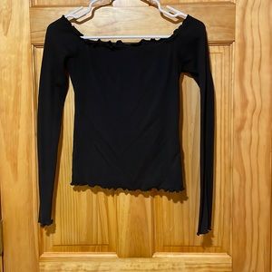 Off the shoulder top